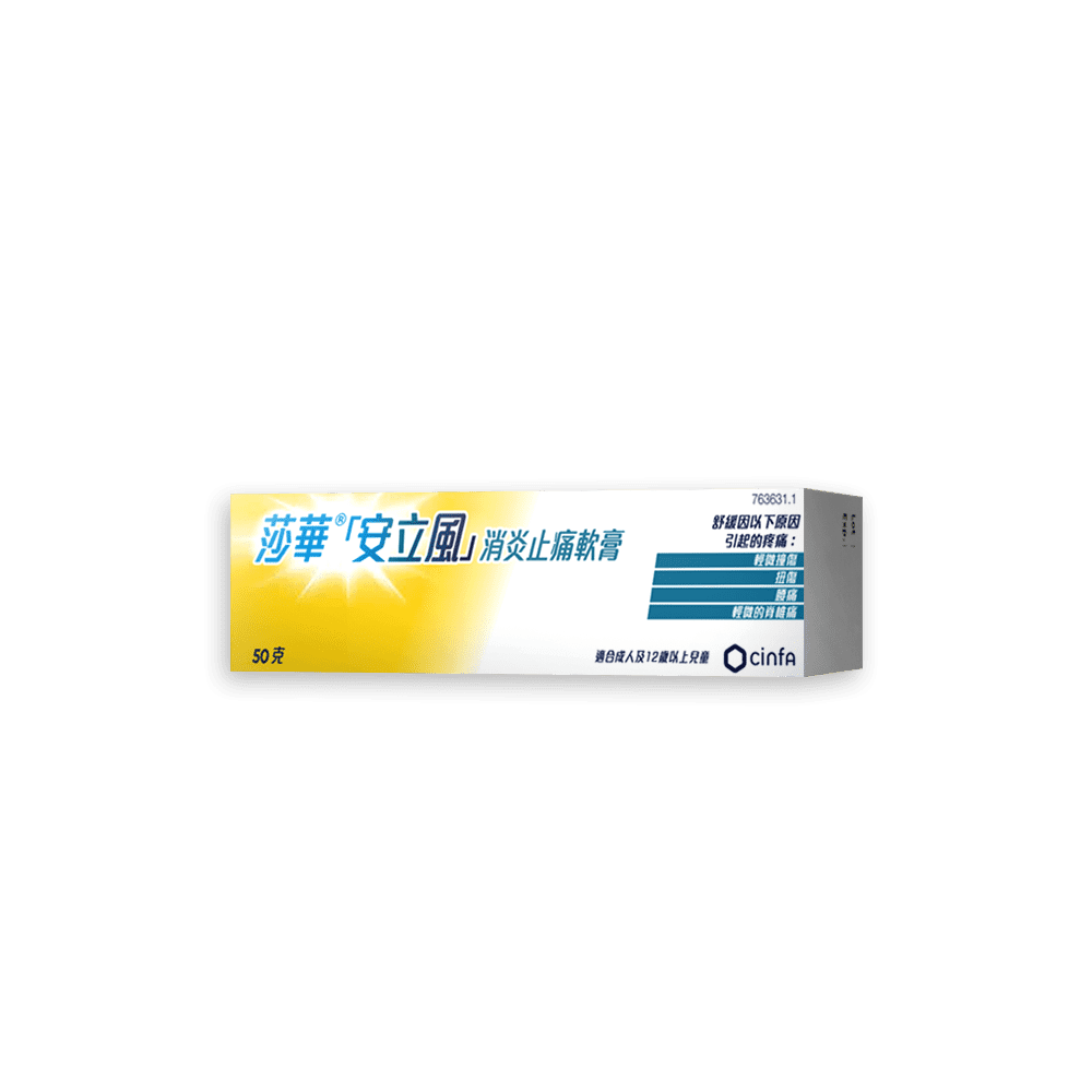 莎華® 安立風消炎止痛軟膏50克
