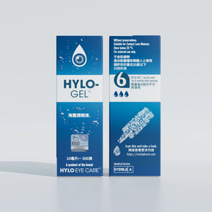 HYLO GEL潤眼液側面