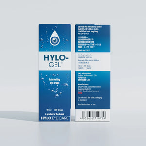 HYLO GEL潤眼液背面
