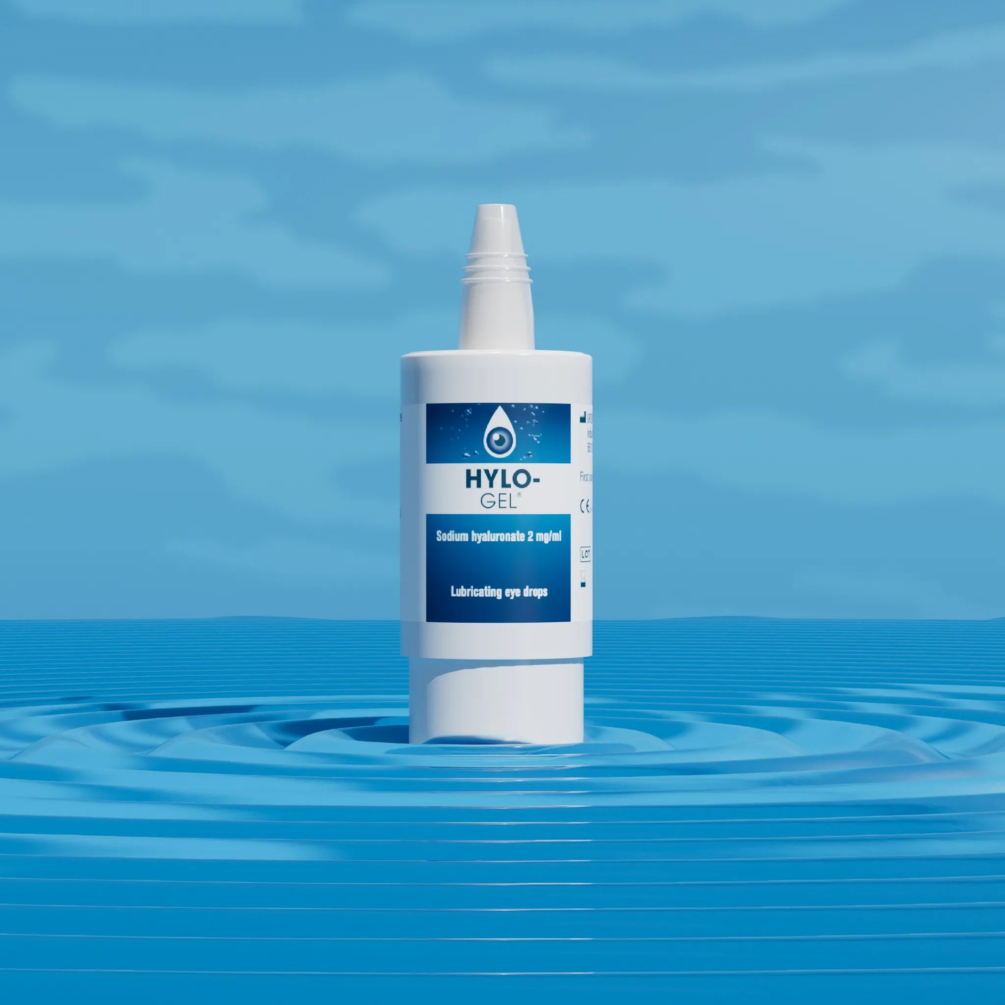 HYLO GEL潤眼液瓶身