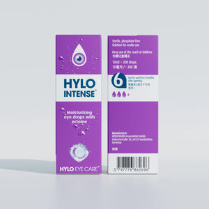 倍露深層潤眼液背面