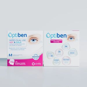 莎華悅目雙效眼部護理濕紙巾背面